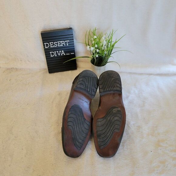 Van Heusen Mens Shoes Black 9  Hank Oxford Lace Up Formal Shoes - Picture 8 of 10